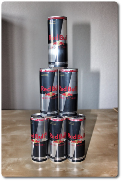 Red Bull Zero Calories Pyramide