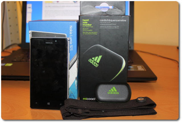 NOKIA Lumia 925 & adidas miCoach Bluetooth Pulsgurt