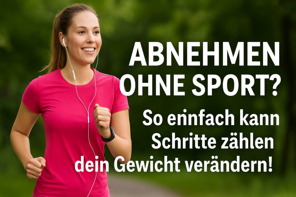 So einfach kann Schritte zählen dein Gewicht verändern