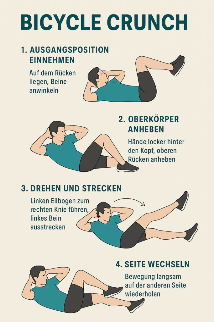 Bicycle Crunch